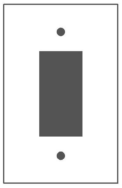 Mulberry 86834 1-Gang White Jumbo Block Receptacle | Gordon