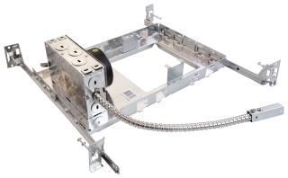 NICOR Lighting DLQ5-10-FRAME Complete-recessed-Lighting-Kits