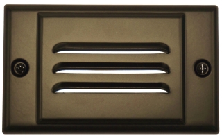 NICOR Lighting Oil-Rubbed Bronze Horizontal Faceplate for NICOR LED Step Light (STP-10-120-WH) (FPHOB)