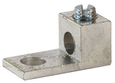 4 AWG Tinned Copper Lug Eyelets – Heavy Duty, Fits 1/4" Stud, 4-Pack
