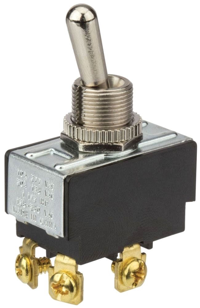 NSI 78220TS Toggle Switch Bat Handle On/Off Dpst Screws | Gordon