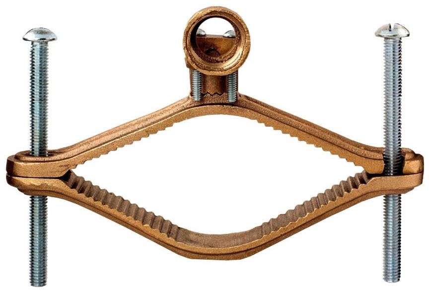 NSI G-22 Heavy Duty Bronze Ground Clamp For Rigid Conduit, 3/4