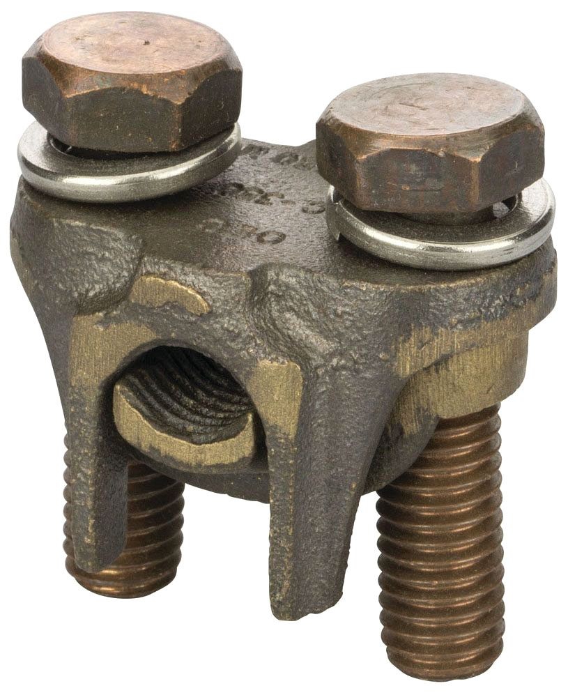 Soltap NSI TC350 Bronze Tap Connector For Copper To Copper, 350 MCM - 4/0 Str ...
