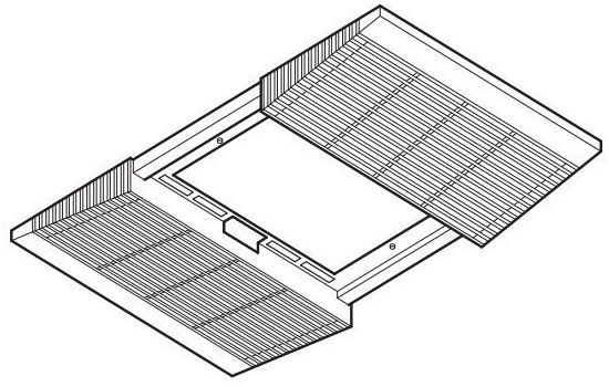 Broan S89852000 Grille Assembly