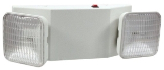EL2N-B-HO Two-Head Emergency Light, Black Hsg, High Output