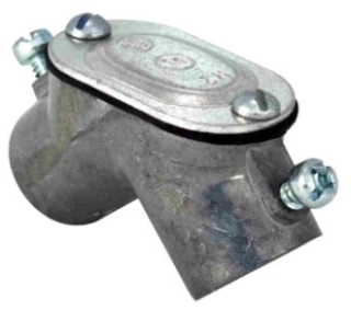 SSPE-G100 Emt To Emt Pull Elbow + Gasket 1"