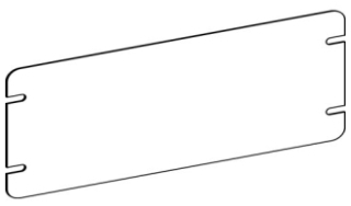 4M6-B 6-Gang Switch Box Cover - Blank
