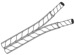SP-12-CC 12/2 Speaker Wire 500ft - Clear