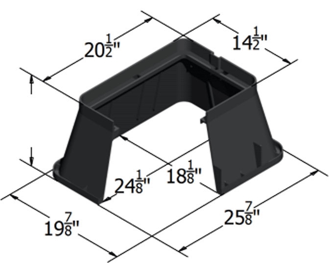OLDCASTLE 00121001 METER BOX UNIT Gordon Electric Supply, Inc.