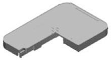 Oldcastle 12204080 1220 Flush Cover Black-WATER METER Cast Iron Reader-002 Cover