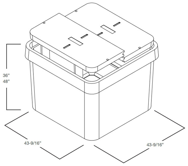 OLDCASTLE 48481475 CMC BOX UNIT Gordon Electric Supply, Inc.