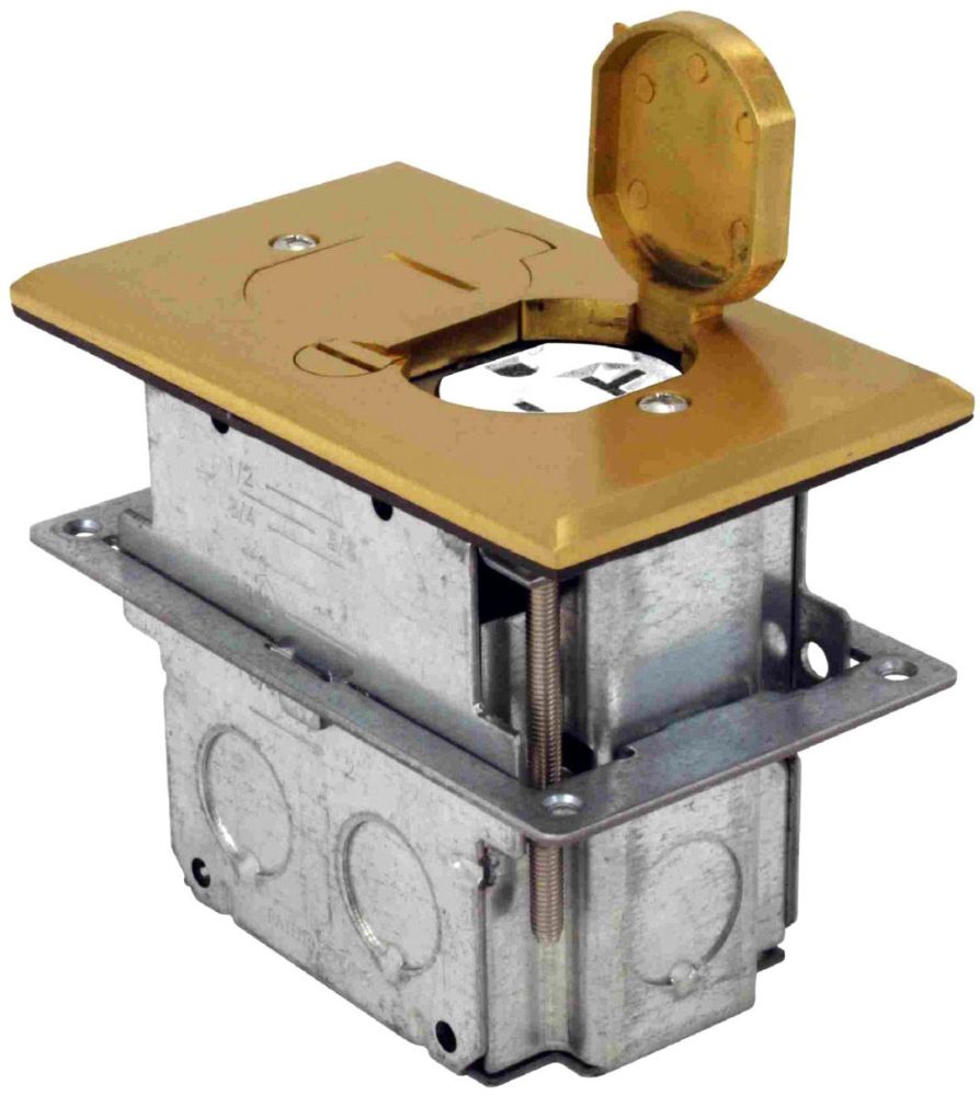 Orbit FLBPU DU R SS FLOOR BOX POP UP WITH 1 DUPLEX RECEPTACLE - View #8