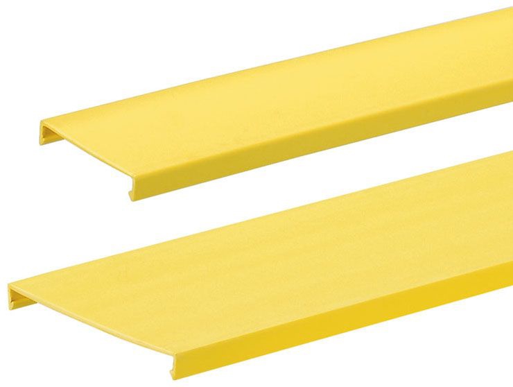 Panduit C2YL6 Channel Cover, 2" X 2" (50Mm X 50Mm), 6Ft