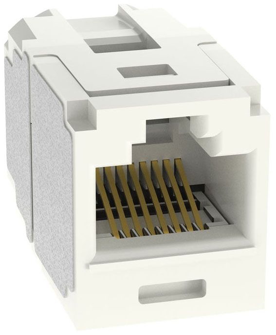 Panduit CC6X88IW Mini-Com Coupler Module, Cat 6A, Utp, Of | Gordon