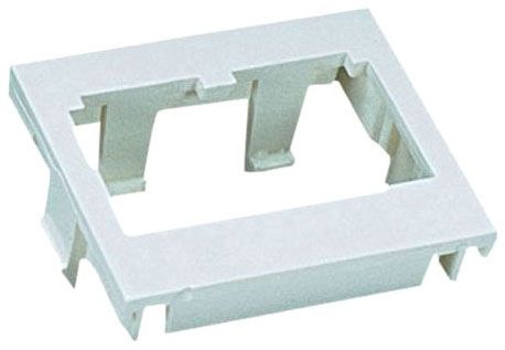 Panduit CHF2IW-X Insert, 2 Port, 1/2 Size, Flat, Off Whit