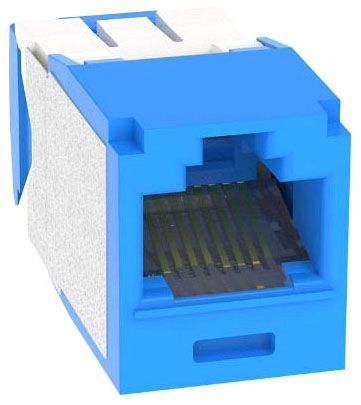 Panduit CJE6X88TGBU Mini-Com Corrosive Resistant Module, Cat | Gordon ...