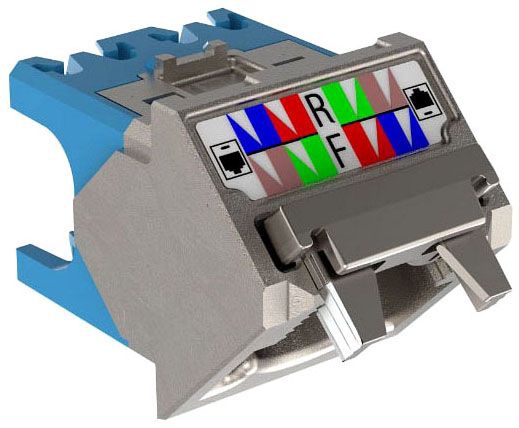 PANDUIT　SP6X88-C CAT6A Panduit SPS6X88-C Modular Plug, Shielded, Cat 6a, 23-24 AWG