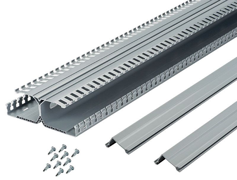 Panduit DRD22WH6 2 H Panelmax D Wiring Duct White 6Ft