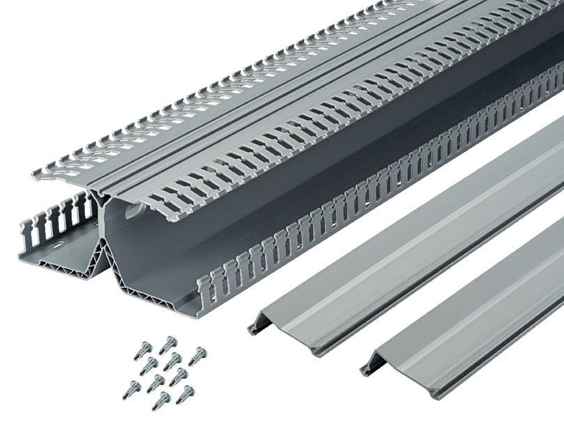 Panduit DRD33WH6 3 H Panelmax D Wiring Duct White 6Ft