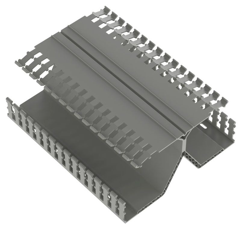 Panduit DRD44LG6 4 H Panelmax D Wiring Duct Lg 6Ft