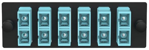 Panduit FAP6WAQDSCZ Fap W/6 Sc 10 Gbe Dupl Mm Adapters (Aq