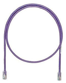 Panduit NK6PC9VLY NetKey Copper Patch Cord, Cat 6, Violet