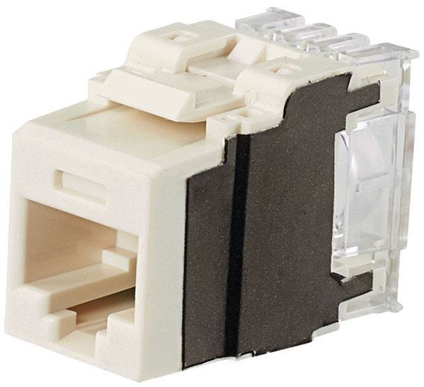Panduit NK6X88MIW-Q Netkey Cat6A Punchdown Jack Module, 25 P