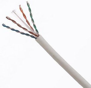 Panduit PUP6004BU-WLPZ Copper Cable, Enhanced Cat 6, 4-Pair, 23