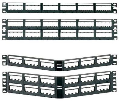 Panduit UICMPP48BLY Patch Panel, 48 Port, Ultimate Id, Black | Gordon ...