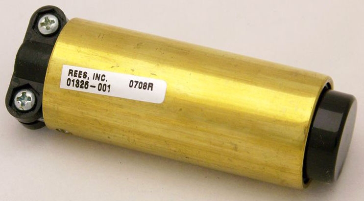 Rees 01326-001 Black Cylinder Push Button | Gordon Electric Supply, Inc.