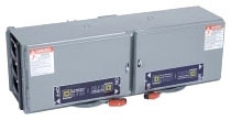 SWITCH FUSIBLE QMB 600V 100-60A 3P TWIN 
