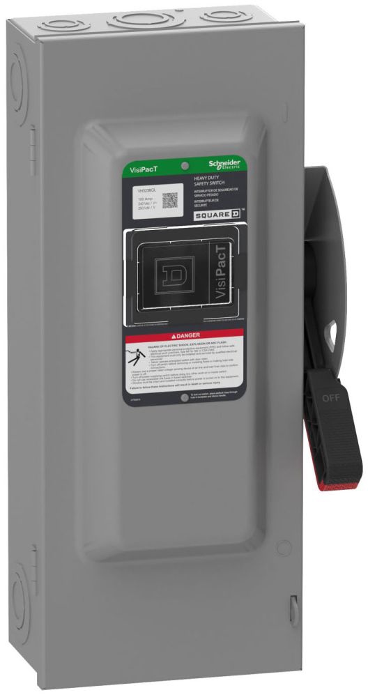 Square D VH323BGL 3-Pole 100A Safety Switch | Gordon Electric