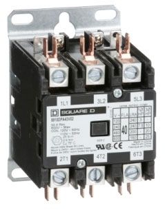 Square D 8910DPA43V02 Contactor 600VAC 40Amp DPA +Options