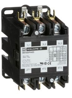 Square D 8910DPA53V14 Contactor 600VAC 50Amp DPA +Options