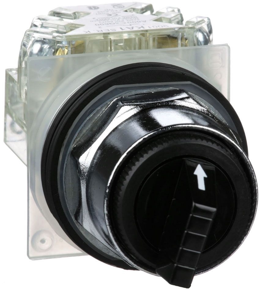 Square D 9001KS43BH13 Selector Switch 600VAC 10A 30mm | Gordon