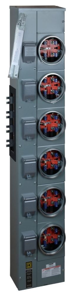 Square D EZM316125 Metering EZM Branch Ring 125A QO 6