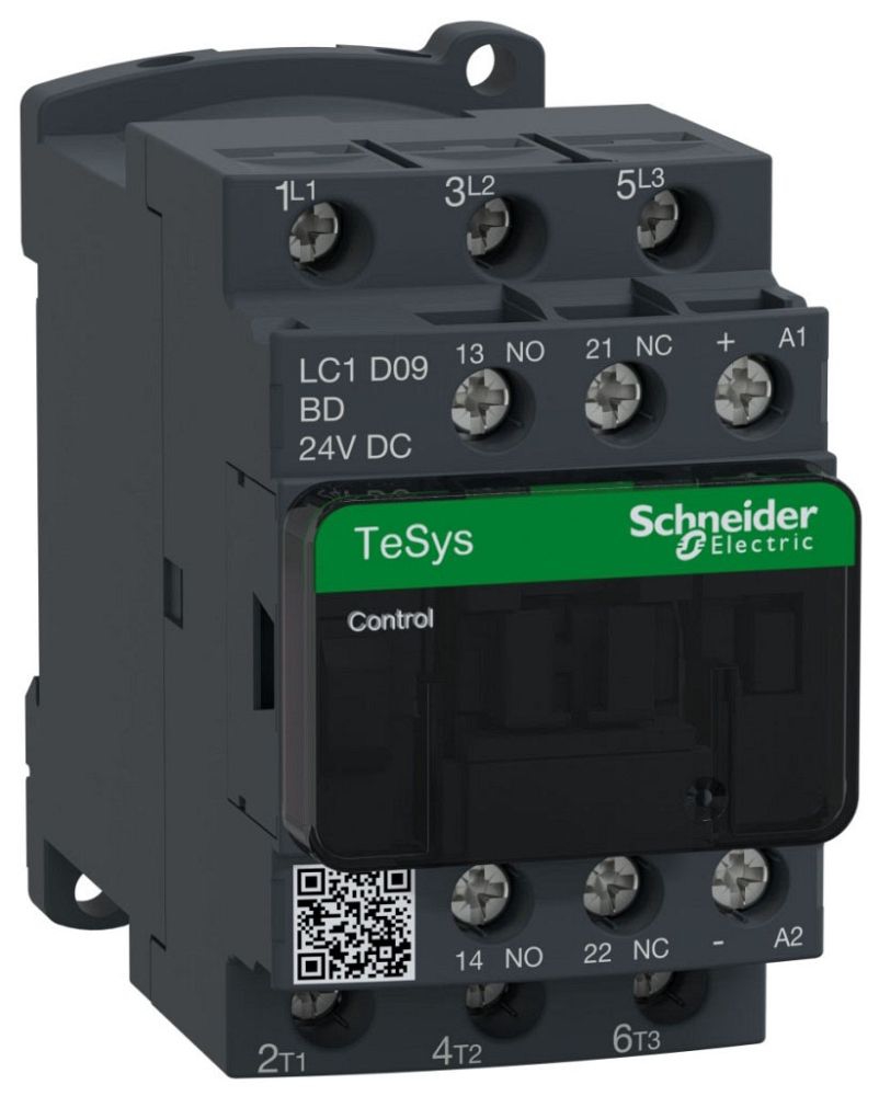 Square D LC1D09BD Contactor 600VAC 9Amp IEC +Options