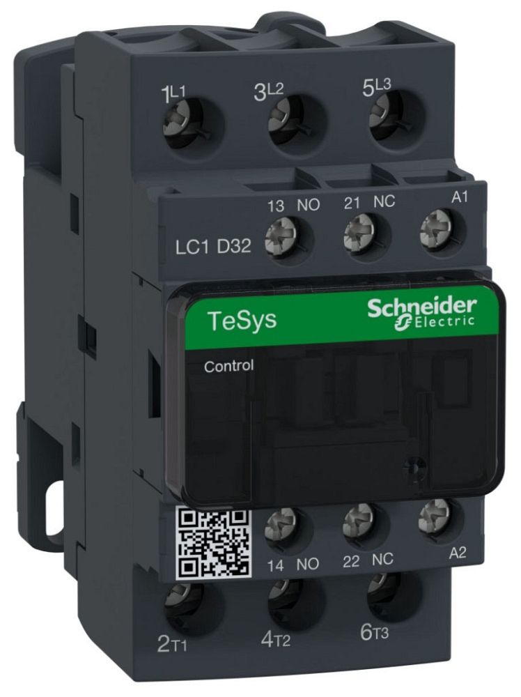 Square D LC1D32U7 Contactor 600VAC 32Amp IEC +Options