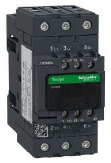 Square D LC1D40AG7 TeSys D 3-Pole Everlink AC Contactor Ac3 40A IEC