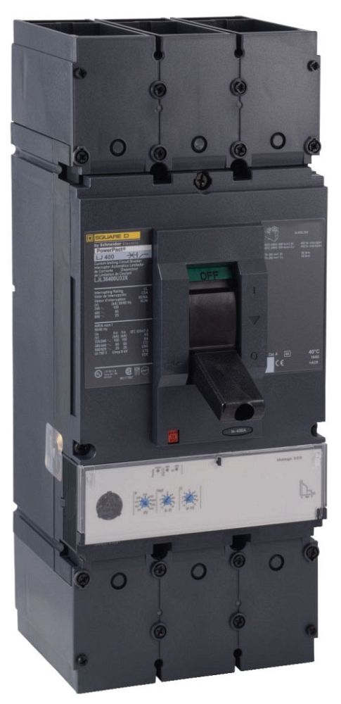Square D LJL36400U33X Molded Case Circuit Breaker 600V 400A