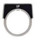 Square D 9001KN211 30mm Legend Plate - Up
