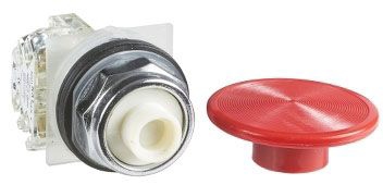Square D 9001KR25RH13 Push Button 600VAC 10A 30mm T-K