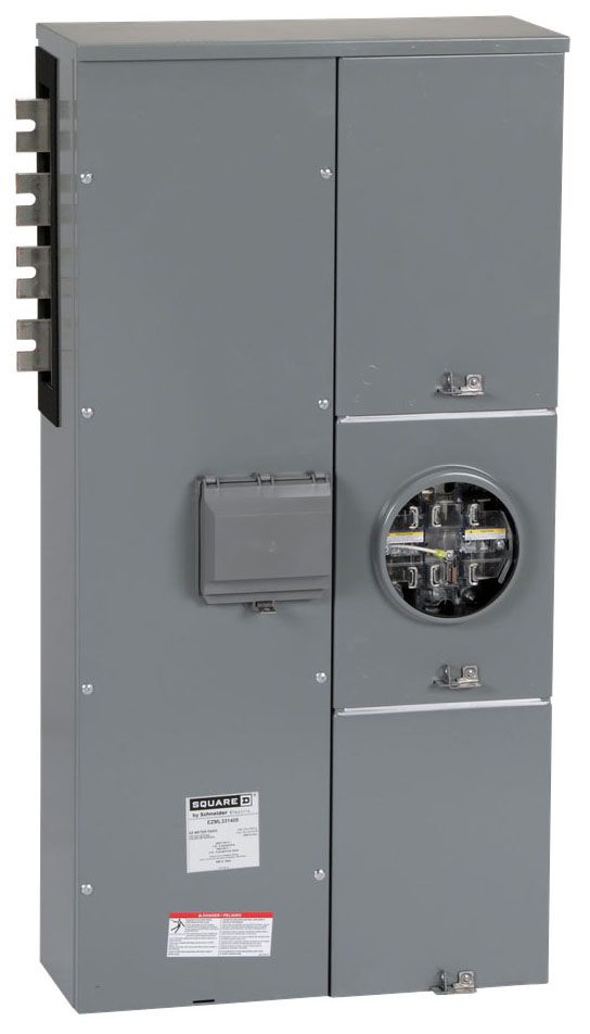 Square D EZML331400 Meter EZM Branch 400A DJM 3Ph/3Ph 1G