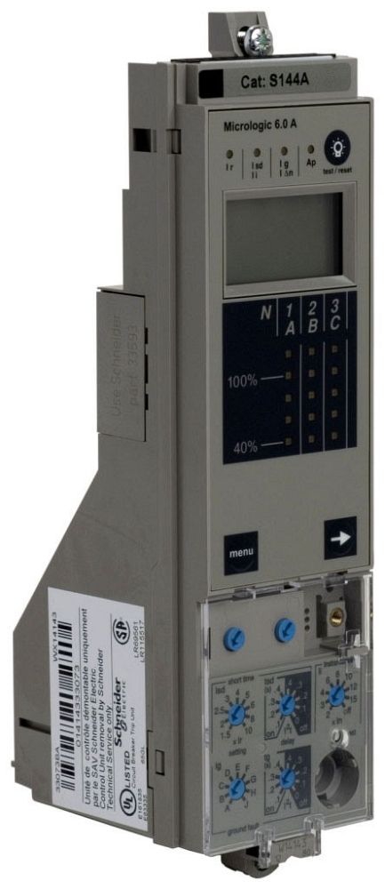 Square D S144A Circuit Breaker Micrologic Trip Unit | Gordon Electric ...