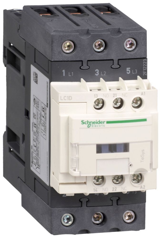 Square D LC1D50AK7 TeSys D 3-Pole Everlink AC Contactor Ac3 50A IEC