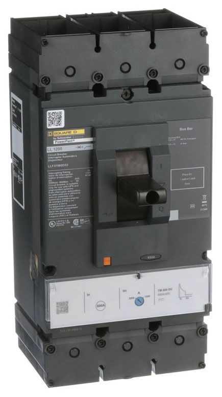 Square D LLF37060D33 3-Pole 600A Circuit Breaker | Gordon Electric