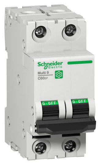 Square D M9F22216 Multi9 C60Sp 2-Pole C 16A Main Circuit Breaker