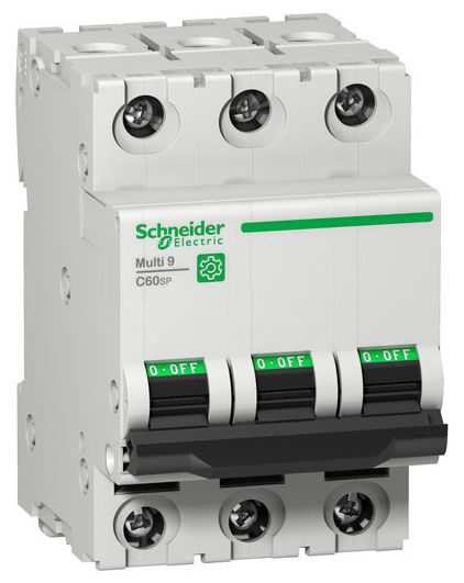 Square D M9F23332 Multi9 C60Sp 3-Pole D 32A Main Circuit Breaker