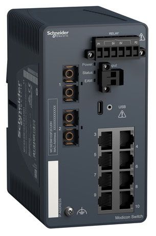 Square D MCSESM103F2CU0H Managed Switch
