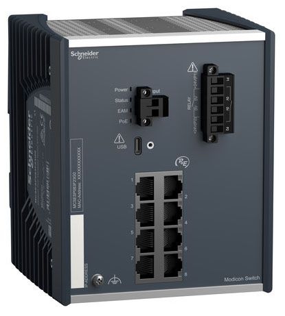 Square D MCSESP083F23G0 Managed Switch